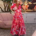 Megan | Vibrant Floral Dress