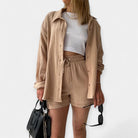 Promise | Color Summer Outfit - Top and Shorts