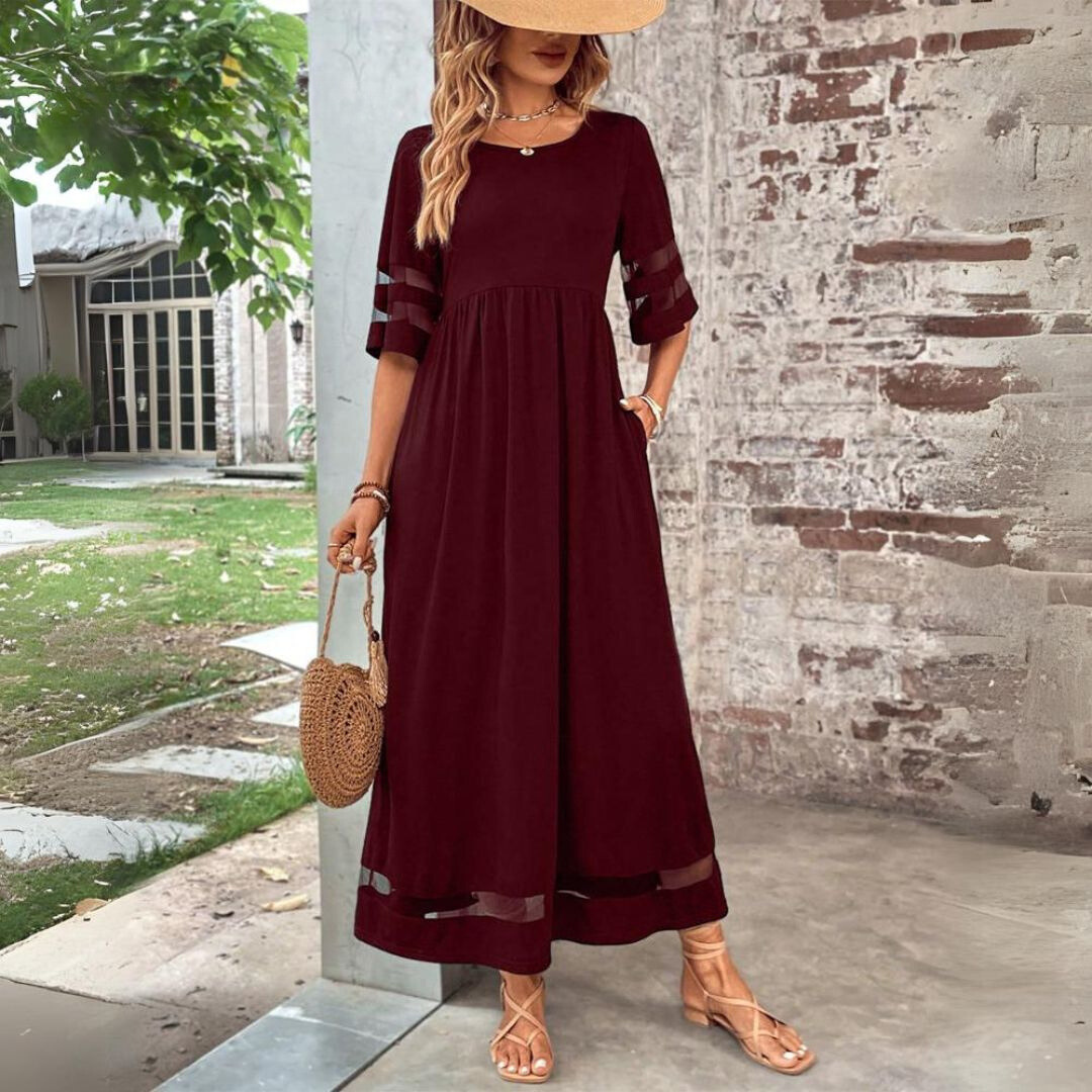 Dagmar | Elegant a-Line Midi Dress