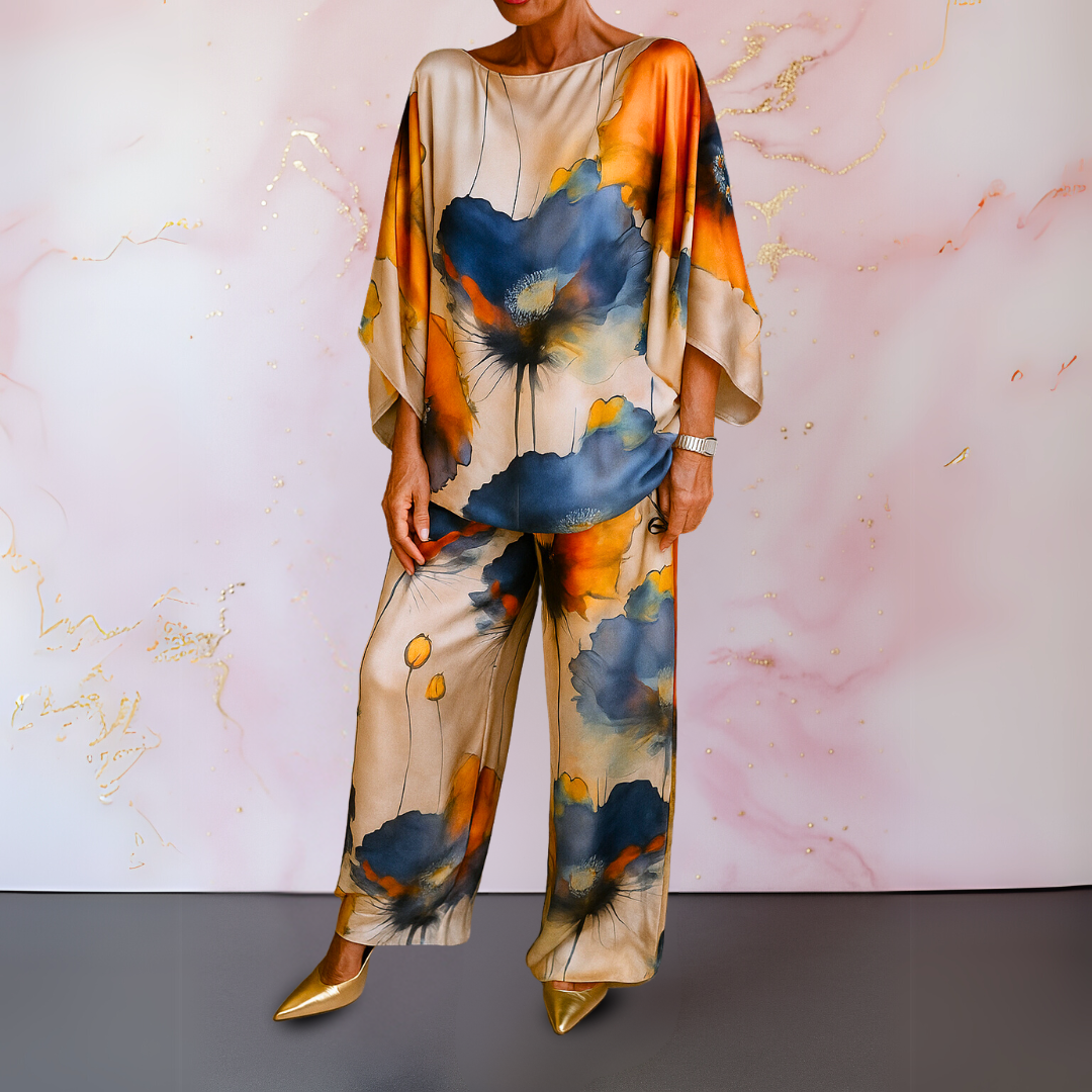 Michele | Satin Two-Piece Women's Set