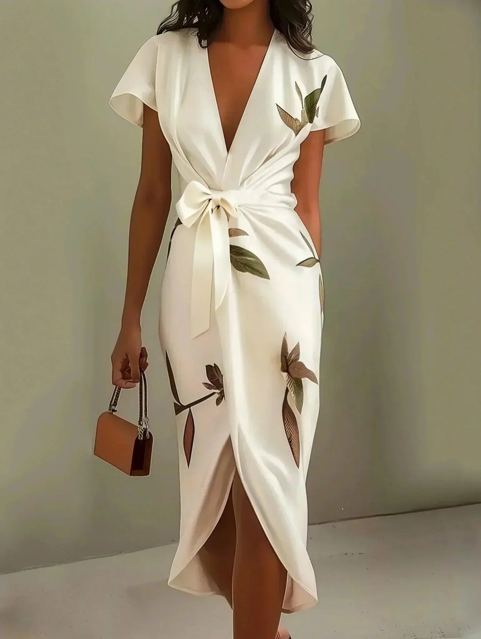 Cynthia | Elegant Wrap Dress