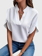 Maila | Soft and Elegant V-Neck Shirt