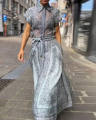 Thea | Two Piece Boho Print Set