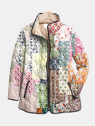 Marianna | Casual Floral Print Quilted Jacket