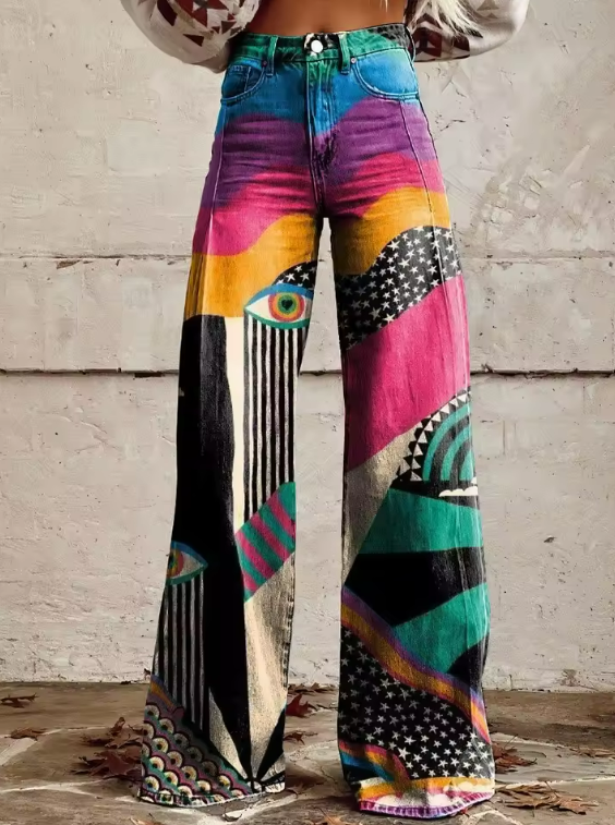 Jewel | Flared Pants Boho Chic