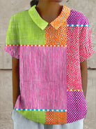 Rhett | Colorful Patchwork Shirt