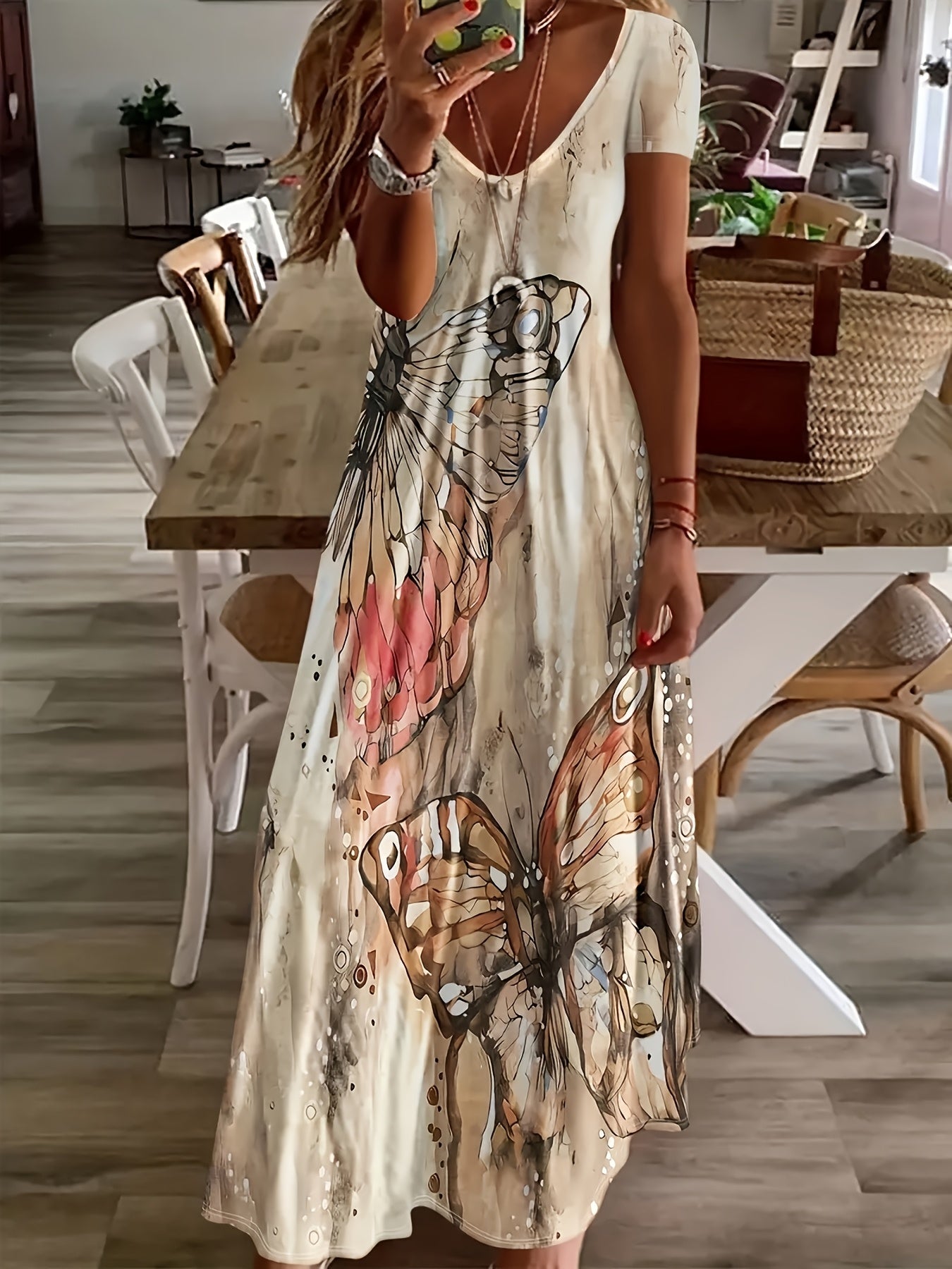 Darya | Artistic Tummy-Flattering Dress