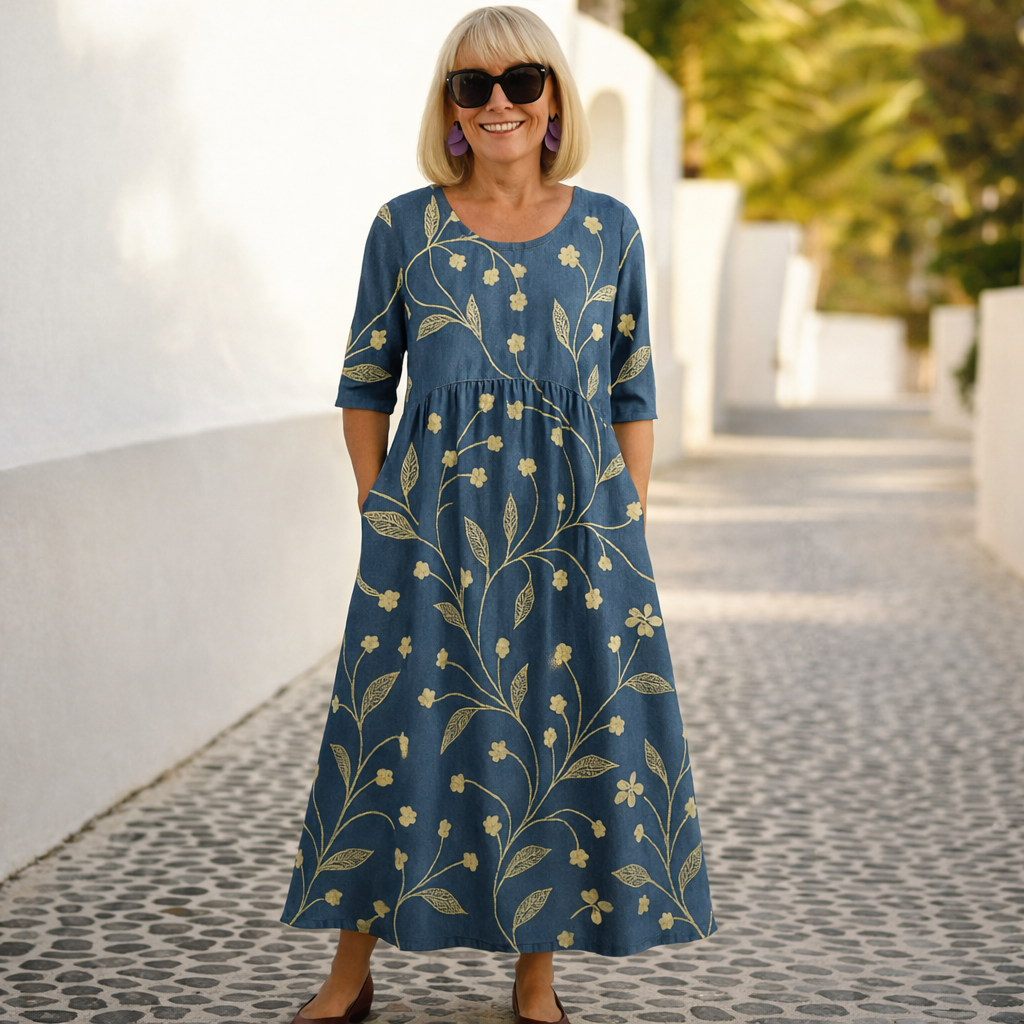 Quinn | Midi Dress - Effortless Comfort