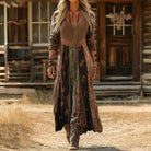 Nancy | Vintage-Inspired Long Sleeve Casual Dress