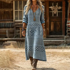 Maelynn | Vintage-Inspired Long Sleeve Casual Dress