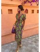 Nola | Colorful Summer Print Dress