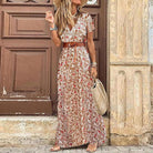 Mara | Long Ibiza Pleated Dress