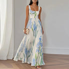 Piper | Floral a-Line Maxi Dress