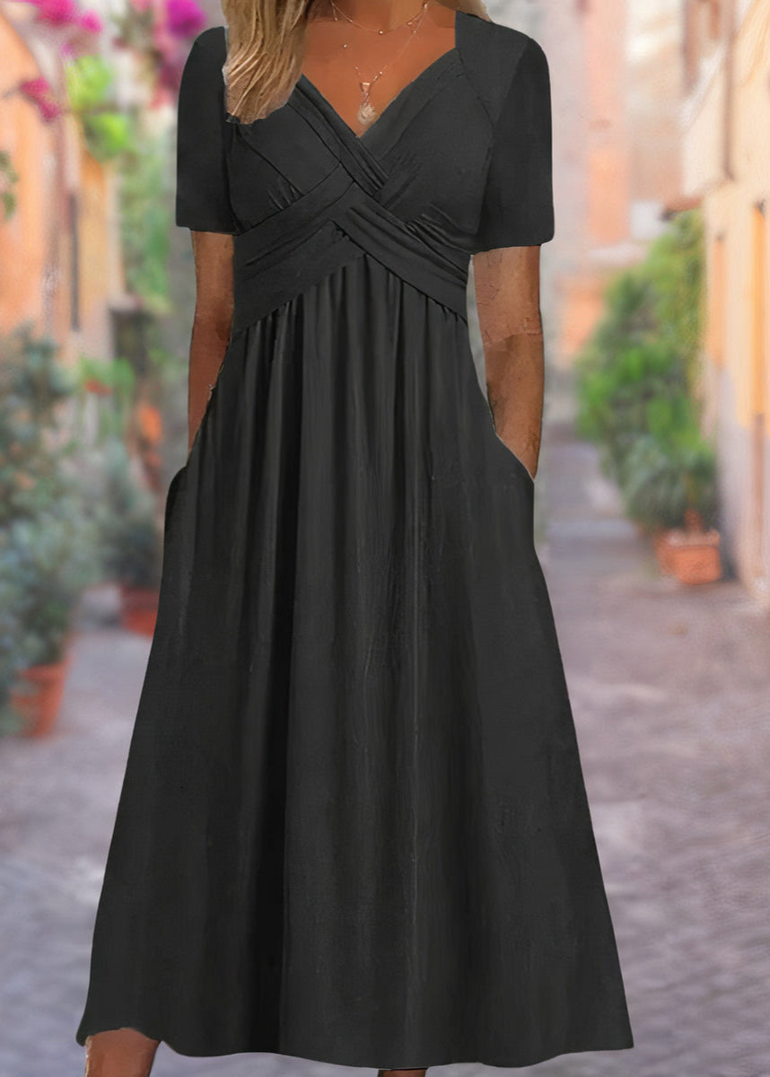 Allison | V-Neck Tummy-Covering Dress