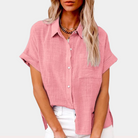 Kyleigh | Lightweight Shirt with Front Pocket