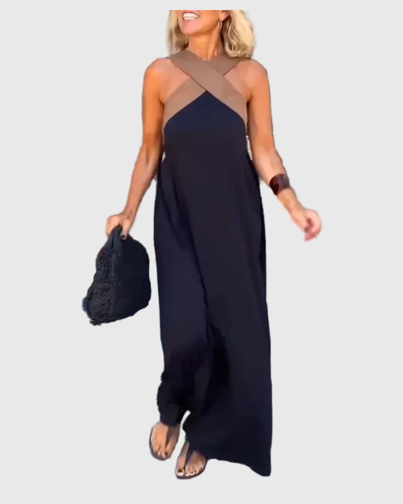 Sapphire | Graceful Flowing Maxi Dress