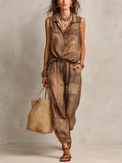 Armani | Relaxed Printed Jumpsuit