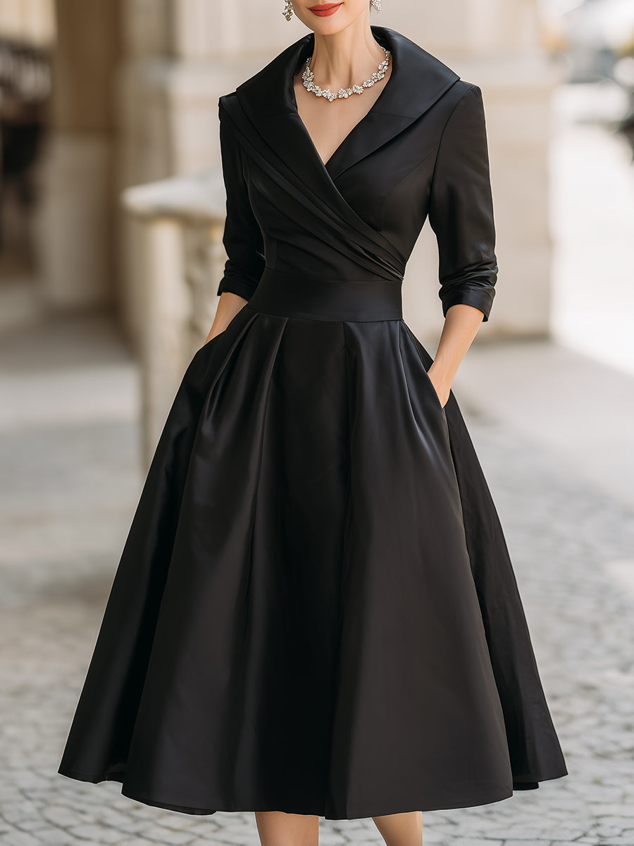 Gardenia | Timeless Elegant Midi Dress
