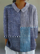 Rae | Vintage Colorful Blouse