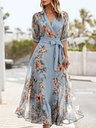 Suniya | V-Neck Midi Dress