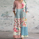 Pandora | Elegant Retro Maxi Dress