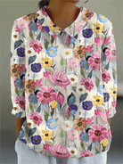 Nola | Artistic Floral Top