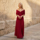 Trudy | Elegant Red Dress