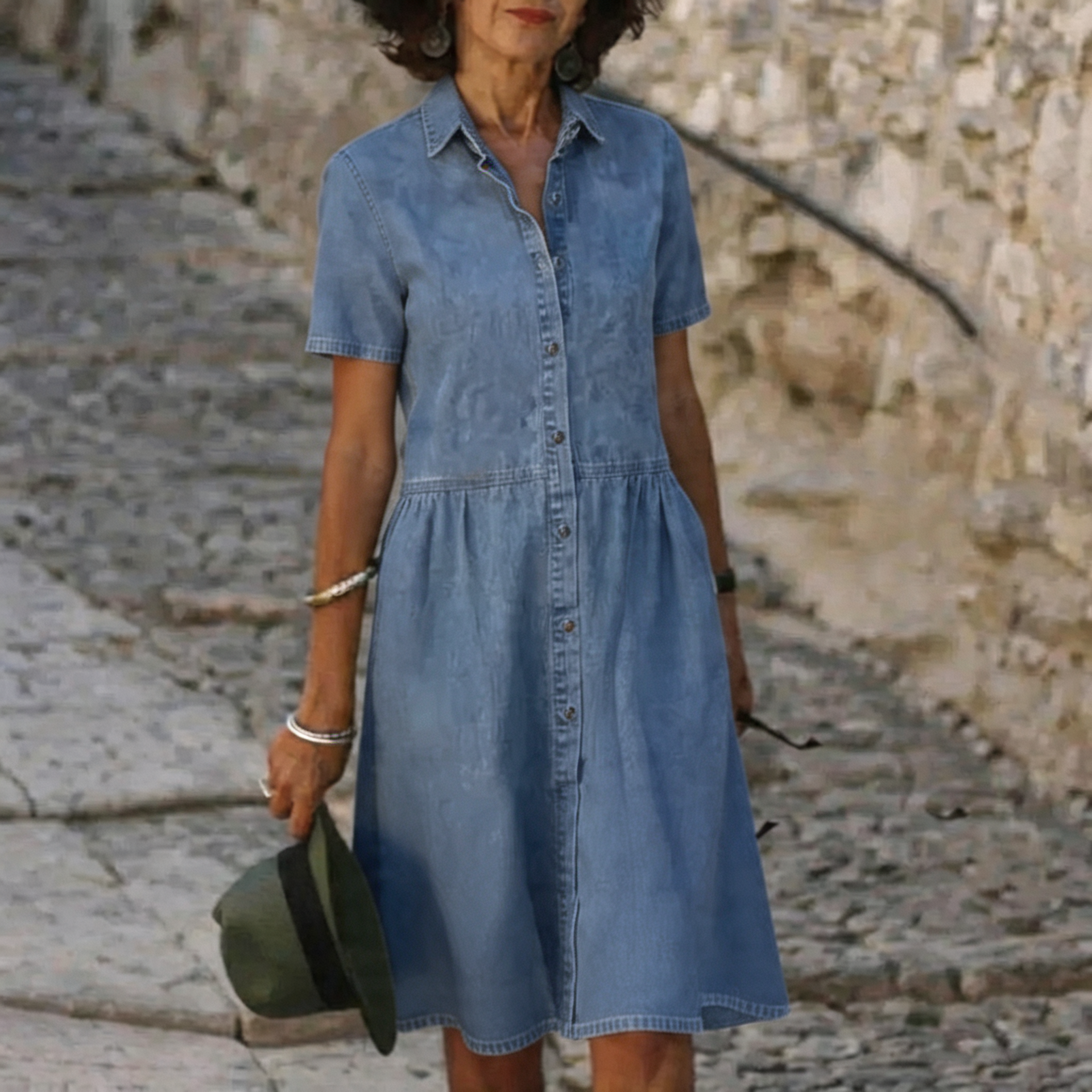donna claire denim dresses Blue Denim Donna Claire Denim Dresses Donna Denim Dress  Deerbird