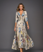 Ondina | Chic Dress with Floral Print
