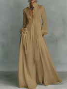 Marni | Flowing Button-Front Maxi Dress