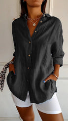 Emily | Pleated Blouse
