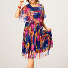 Lilibet | Plus Size Chiffon Dress