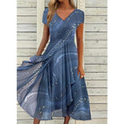 Maudie | V-Neck Midi Dress