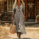Dagny | Vintage-Inspired Long Sleeve Casual Dress
