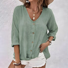 Sade | Relaxed Button-Up Blouse
